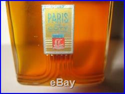 0.60 oz Paris Parfum Coty 17.7 ml Paris De Coty Antique Bottle Vintage Perfume