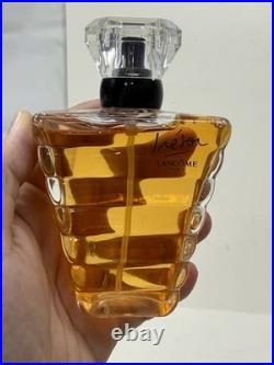 100% FULL Vintage Lancome TRESOR Perfume 3.4 oz Tall Glass Bottle Paris France