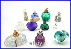 11 Vintage Perfume Bottles Collectible Excellent Condition Clean