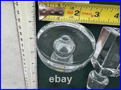 13 Beautiful Vintage Glass Bottle or Perfume Stoppers Buy all or Individually