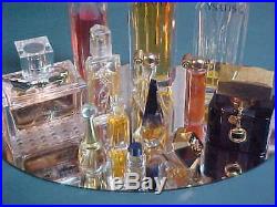 13 Vintage Bottles Perfume Lot Ysatis / Organza / Gucci / Miss Dior & More
