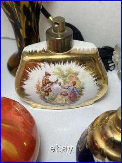 13 Vintage Perfume Bottles And Container