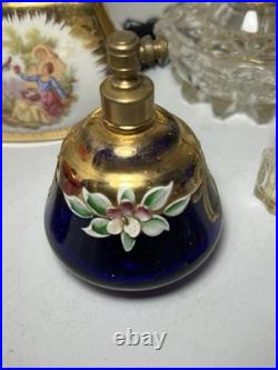 13 Vintage Perfume Bottles And Container
