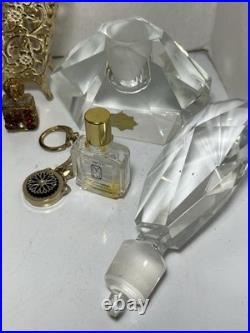13 Vintage Perfume Bottles And Container