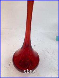 14 Vintage 1920's BRAZIL red glass Art Glass Perfume Bottle FREE SHIPPING (B1)
