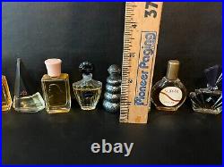 14 Vtg Full Miniature Perfume Bottles & 2 Bottles 90% Full Passion Animale