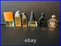 14 Vtg Full Miniature Perfume Bottles & 2 Bottles 90% Full Passion Animale