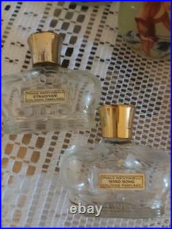 15 VTG /OLDER CRYSTAL JEWELED GLASS OTHER PERFUME BOTTLES Empty Super Deal