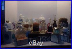 17 Vintage Avon Bottles Of Perfumes And Other Avon Products Large Lot