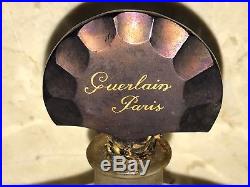 1920s SHALIMAR GUERLAIN ANTIQUE BACCARAT CRYSTAL VINTAGE GLASS PERFUME BOTTLE VR