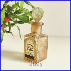 1920s Vintage Good Morning Perfume Bottle Georg Dralle Hamburg Germany Old Rare