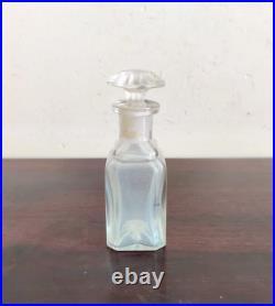 1920s Vintage Old Clear Perfume Glass Bottle Decorative Collectible Props G623