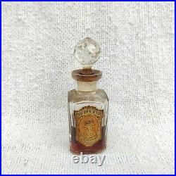1920s Vintage Parfum Mimosa J. Giraud Fils Perfume Bottle Paris Perfume Inside