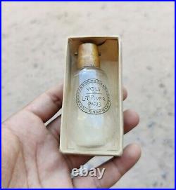 1920s Vintage Rare LT Piver Volt Bulb Shape Perfume Bottle Paris In Original Box