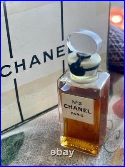 1930'S CHANEL No 5 Perfume Extremely Rare 7ml Vintage Bottle In Sealed 1930'S CHANEL No 5 Perfume Extremely Rare 7ml Vintage Bottle In Sealed