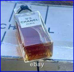 1930'S CHANEL No 5 Perfume Extremely Rare 7ml Vintage Bottle In Sealed 1930'S CHANEL No 5 Perfume Extremely Rare 7ml Vintage Bottle In Sealed