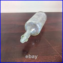 1930 Vintage Old Ed Pinaud Clear Glass Perfume Bottle Rare Decorative Props G649
