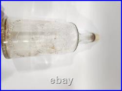 1930 Vintage Old Ed Pinaud Glass Perfume Bottle With Cap Rare Decorative Props
