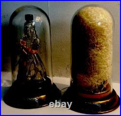 1930s Real Antique Parfum Perfume Bottle in Glass Dome BAB'S CREATIONS INC VTG