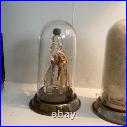 1930s Real Antique Parfum Perfume Bottle in Glass Dome BAB'S CREATIONS INC VTG