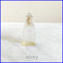 1930s Vintage Atkinsons Perfume Clear Glass Bottle Rare Decorative Collectible