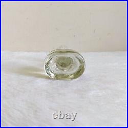 1930s Vintage Attar Glass Bottle Thick Decorative Collectible Rare