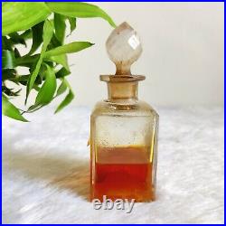 1930s Vintage Etonias Lavender Water Perfume Glass Bottle Decorative Collectible