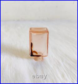 1930s Vintage Old Pink Perfume Glass Bottle Decorative Collectible Props G593