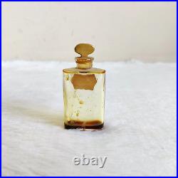 1930s Vintage Quelques Fleurs Perfume Glass Bottle France Decorative Collectible