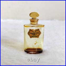 1930s Vintage Quelques Fleurs Perfume Glass Bottle France Decorative Collectible