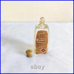 1940 Vintage Mitcham Lavendar Potter & Moore Perfume Glass Bottle DecorativeG437