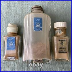 1941 Ceillet Bleu Blue Carnation Dry Perfume Sachet Lot 3 One New Sealed USA VTG