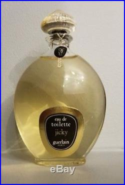 1976 Vintage Guerlain Jicky Eau de Toilette EDT splash bottle 100ml perfume