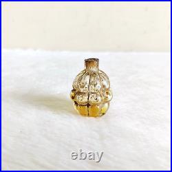 19c Vintage Victorian Clear Glass Perfume Bottle Old Decorative Collectible G891