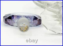 2 Pc Lot Vintage Guerlain Baccarat Shalimar Perfume Bottles Empty