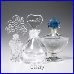 3 Piece Vintage Empty Perfume Bottle Lot Shalimar Imperial Orrefors 3 Piece Vintage Empty Perfume Bottle Lot Shalimar Imperial Orrefors