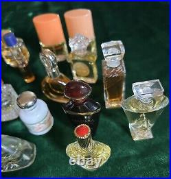 38 Mini Perfume Bottles Lot Vintage Chanel 19, Guerlain, Galimard, Nautica