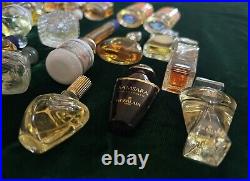 38 Mini Perfume Bottles Lot Vintage Chanel 19, Guerlain, Galimard, Nautica