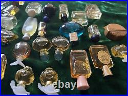 38 Mini Perfume Bottles Lot Vintage Chanel 19, Guerlain, Galimard, Nautica