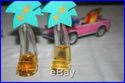 4 Partial Bottles Malibu Musk Spray Cologne Vintage Perfumes De Cour Rare. 5 Oz