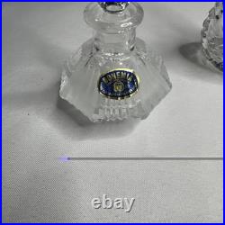 4 Vintage Czech Perfume Bottles