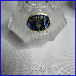 4 Vintage Czech Perfume Bottles