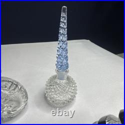 4 Vintage Czech Perfume Bottles