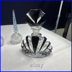 4 Vintage Czech Perfume Bottles