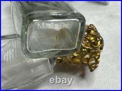 4 mini perfume bottles vintage lot- Made In France