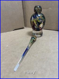 4Rare Vintage MURANO Venetian Art Glass Perfume Bottle with Stopper Mix Bundle Lot