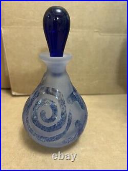 4Rare Vintage MURANO Venetian Art Glass Perfume Bottle with Stopper Mix Bundle Lot