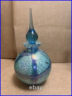 4Rare Vintage MURANO Venetian Art Glass Perfume Bottle with Stopper Mix Bundle Lot
