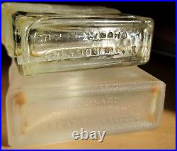 5 Vintage Molinard Creation Lalique Eau De Toilette Empty Perfume Bottles