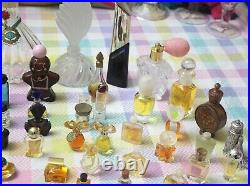 71 Vintage Collectible Perfume Bottles Lot (43 Full of Perfume) EVUC